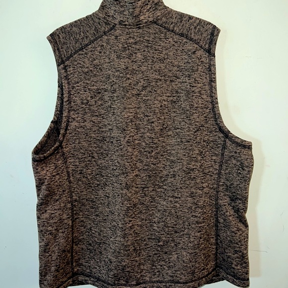 Exertek Gray Vest 100% Polyester Sz 2X Full Zip - Picture 3 of 11